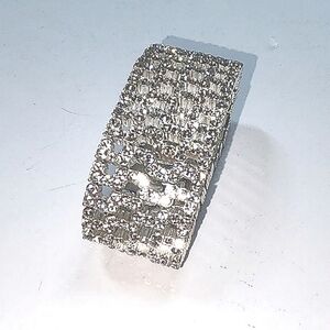 Silver and Diamond Accent Bracelet